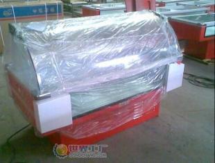 五洲伯乐2.2米豪华型视窗圆弧鲜肉熟食柜 温控展示两相宜助力鲜美售零升级